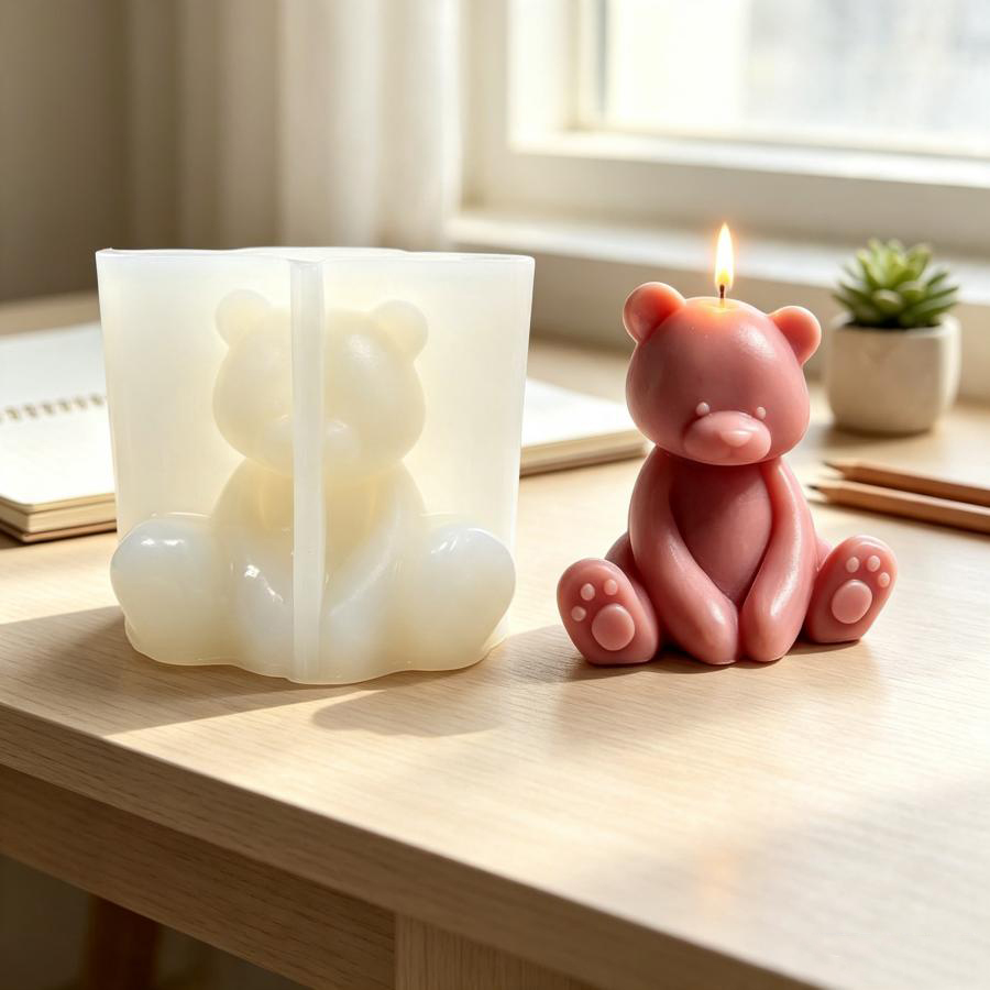 Soap Making Book For Beginners - Grande Stampo in Silicone per Candela