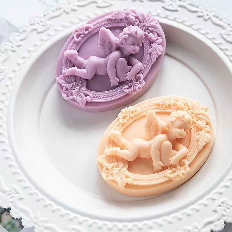 Soap Making In Home - 3D angelo bambini a forma di