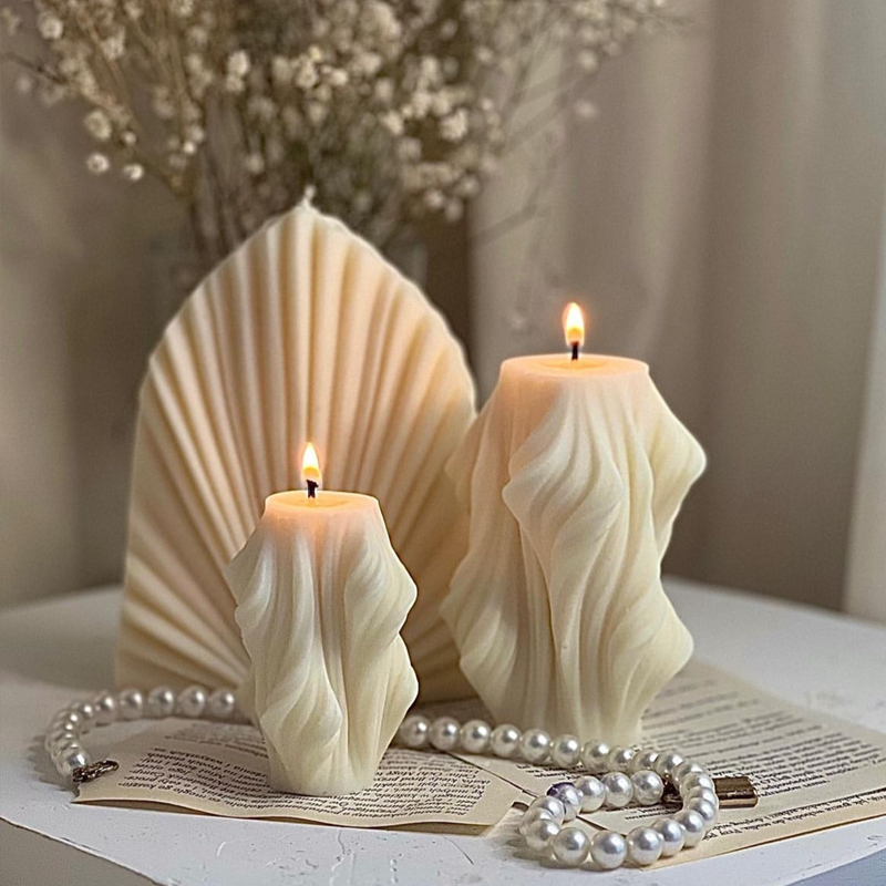 Soap Making In Home - Stampo per candele in silicone a