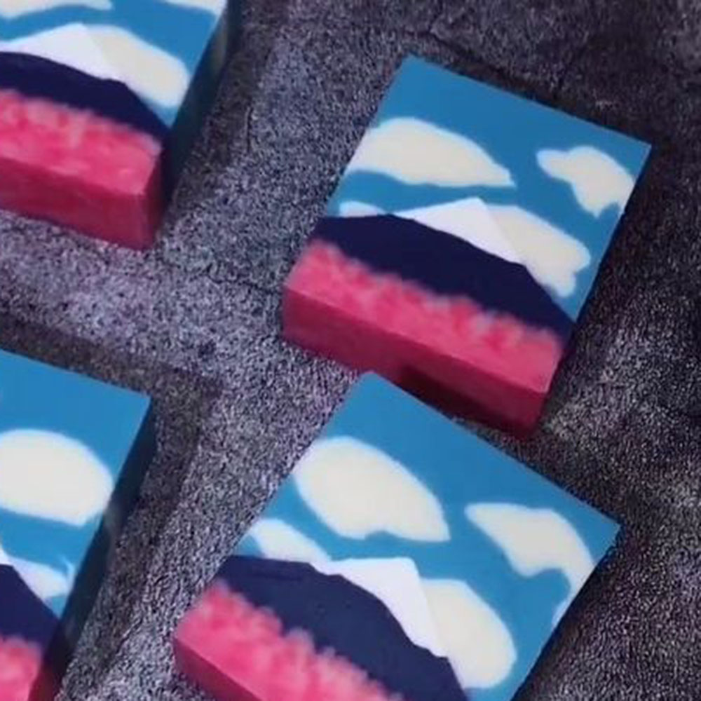Moutain Pattern raschietto Rib - Soap Making Hobby recensione e prezzo