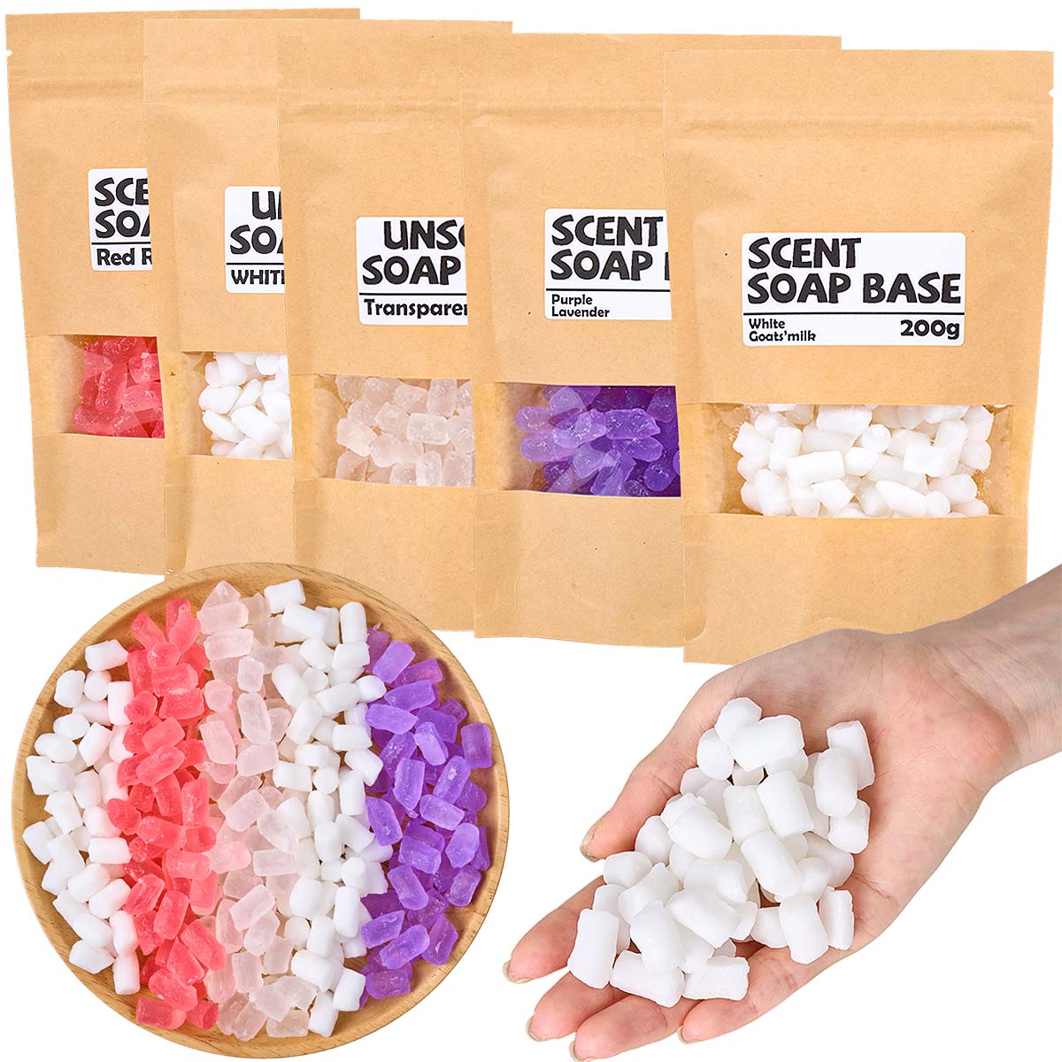 200g Colore Glicerina Sapone B - Soap Making Glycerin Base recensione e prezzo