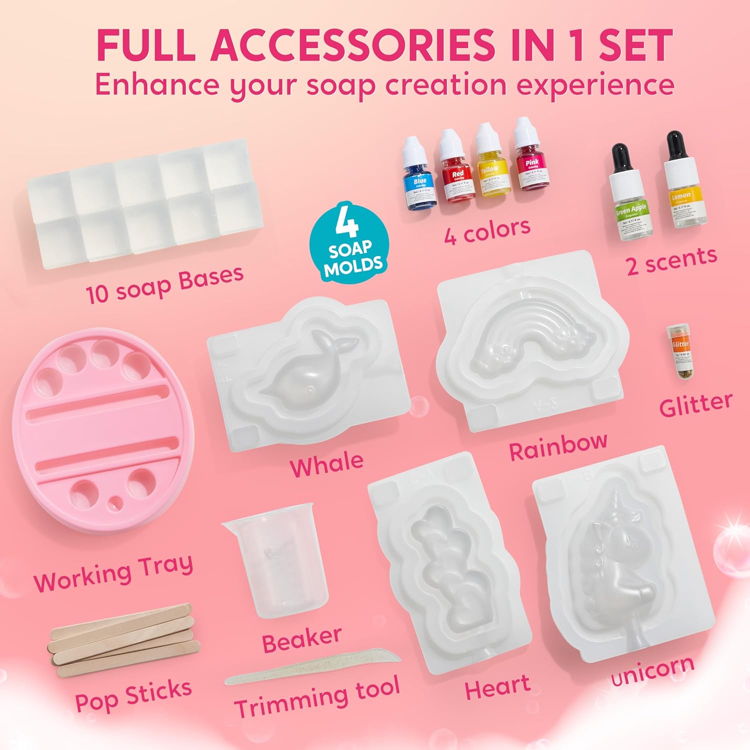 JOYFY Kit per la creazione di  - Soap Making Book For Beginners recensione e prezzo