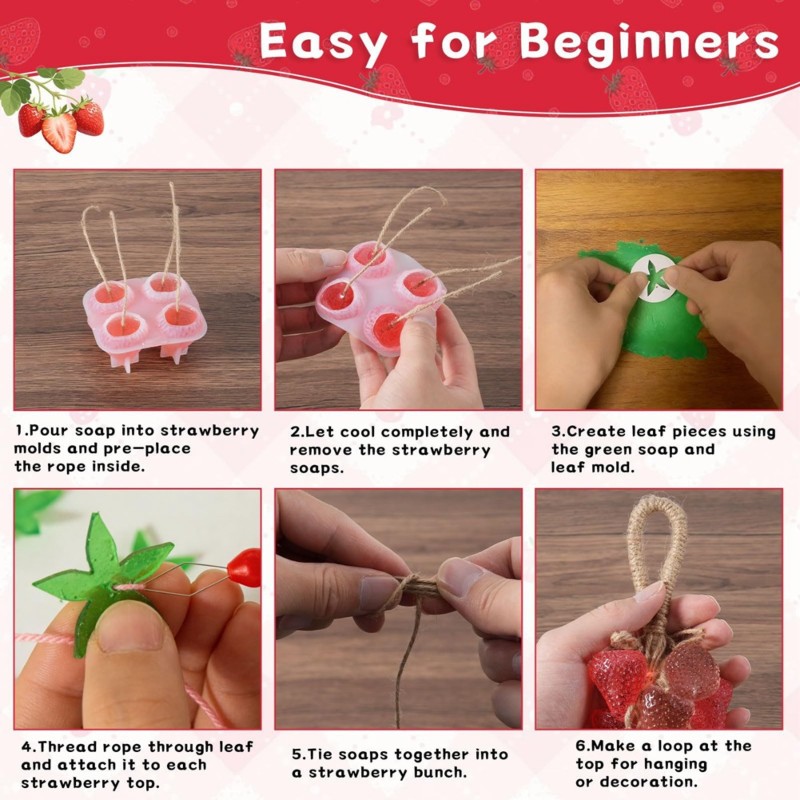 ABYN-DIY Set di Stampi per Sap - Soap Making In Home recensione e prezzo